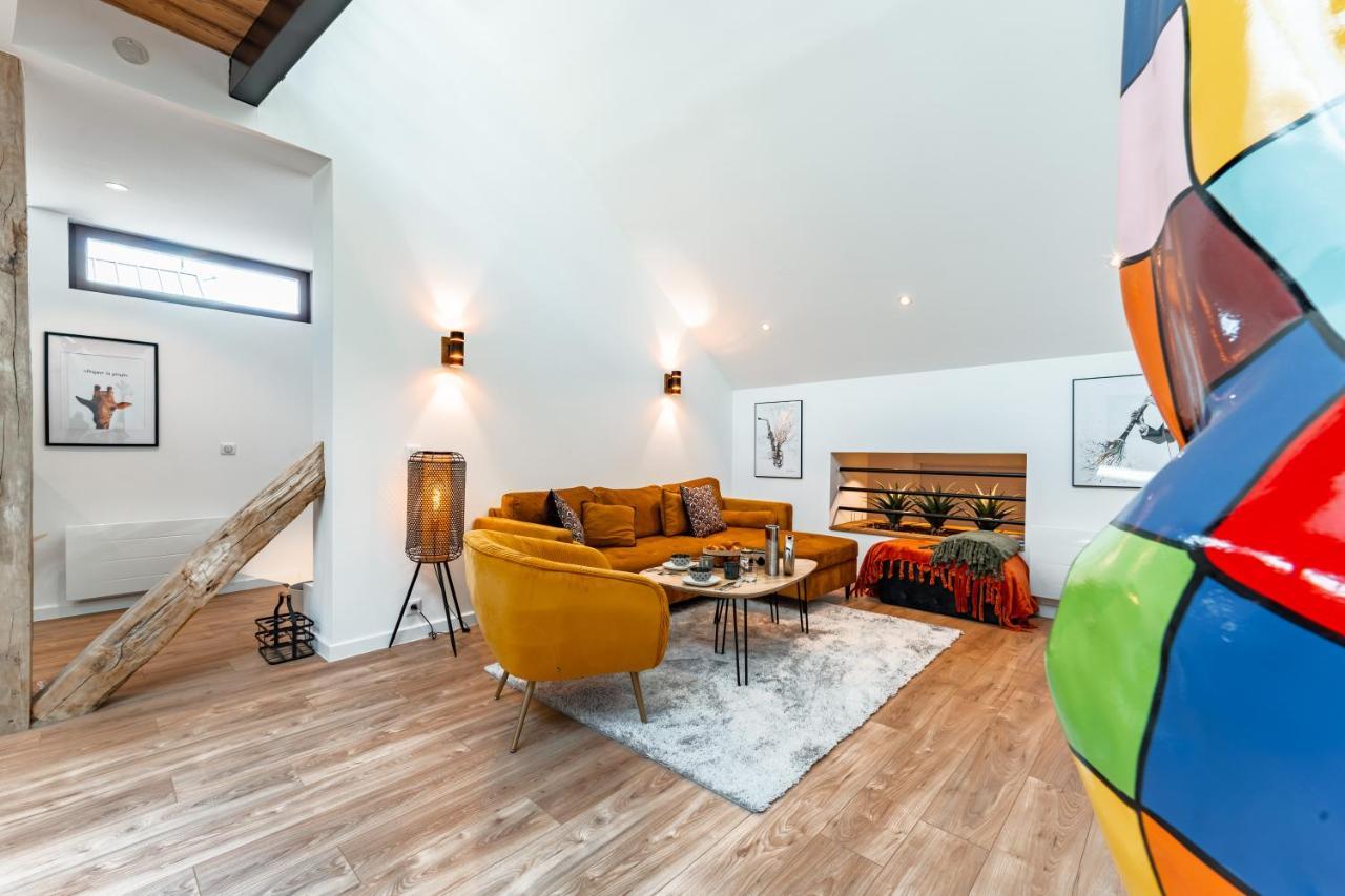 Apartmán Loft Cosy Et Atypique Sévrier Exteriér fotografie